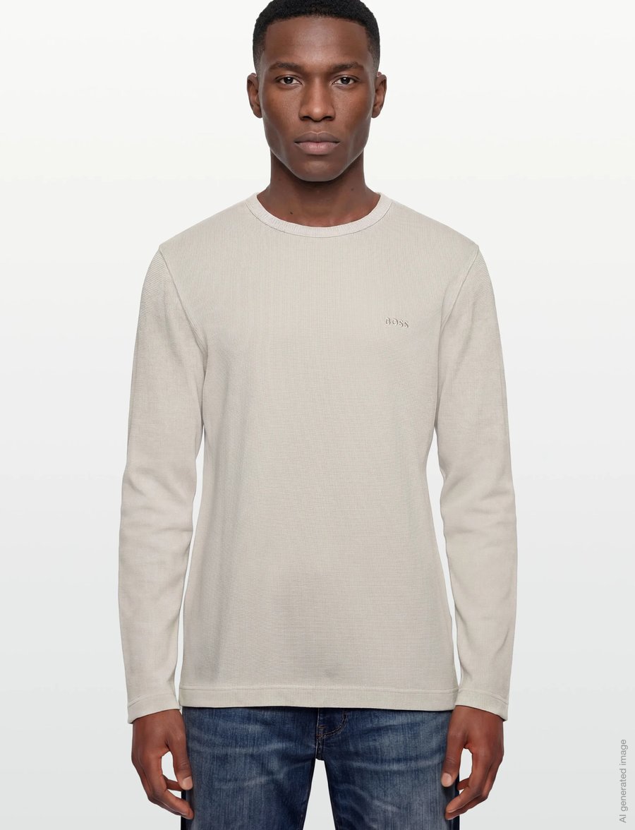 BOSS - Tempesto - langärmelig - open grey - 3