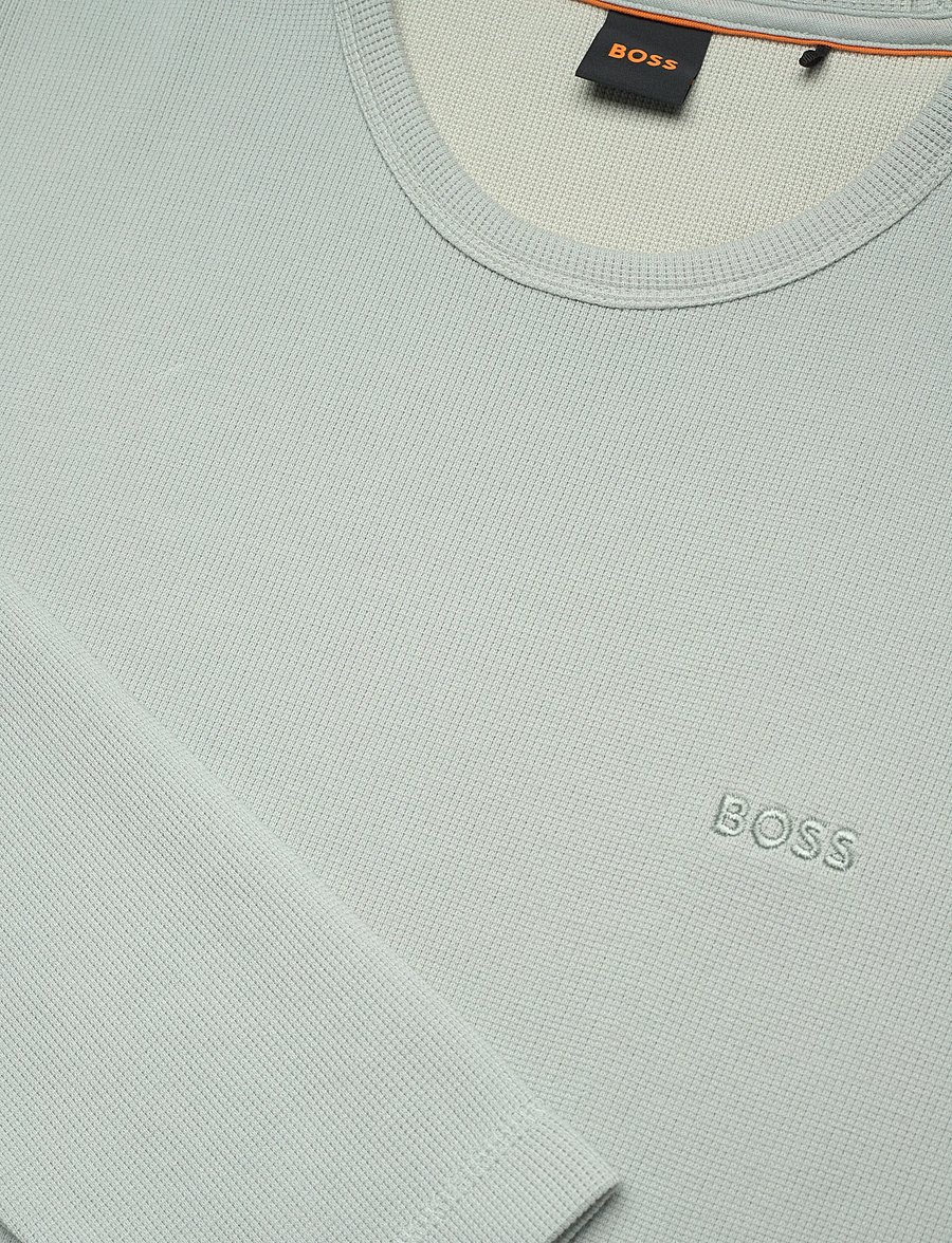 BOSS - Tempesto - pikkade varrukatega t-särgid - silver - 2