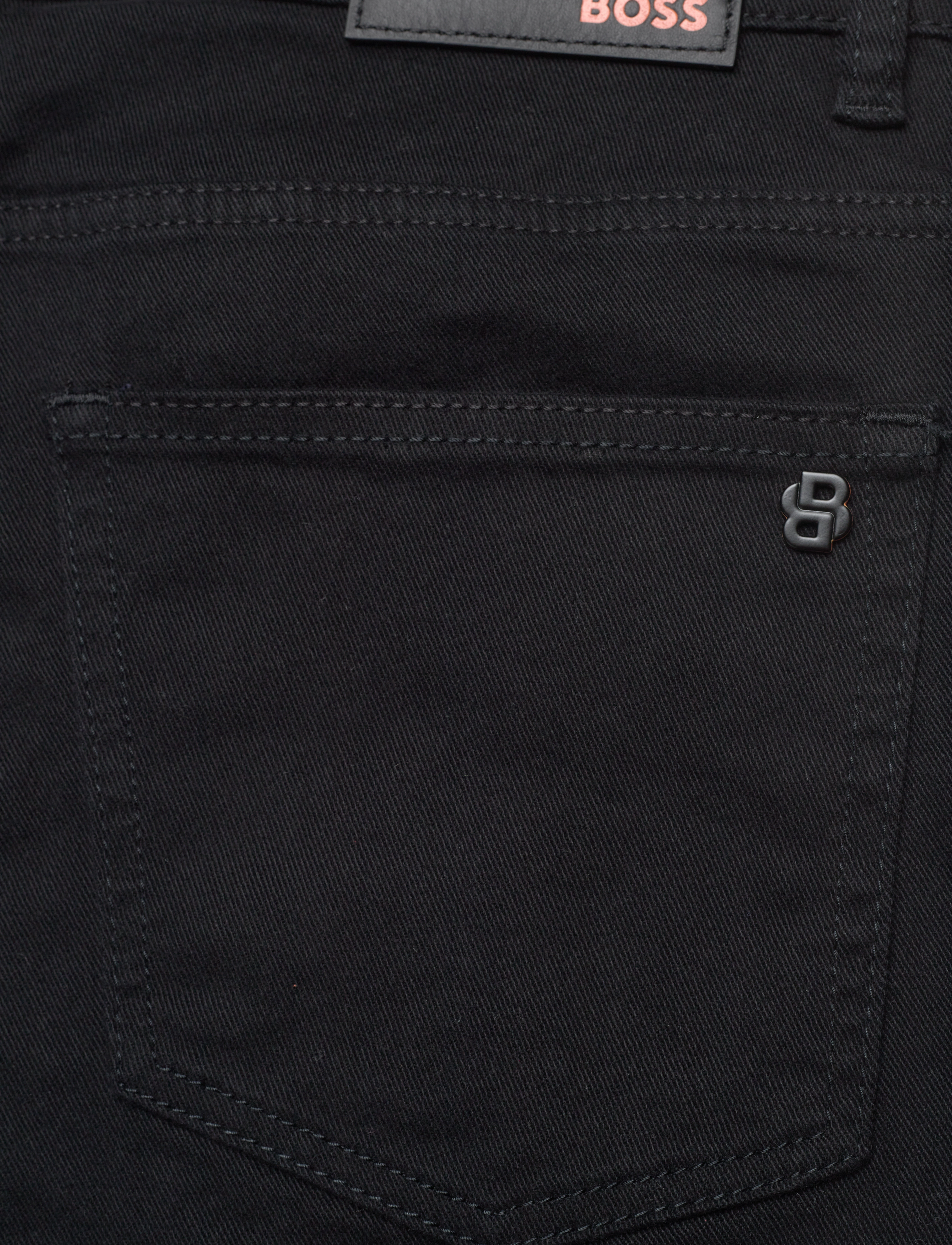 BOSS - DELAWARE BO - kitsad teksad - black - 4
