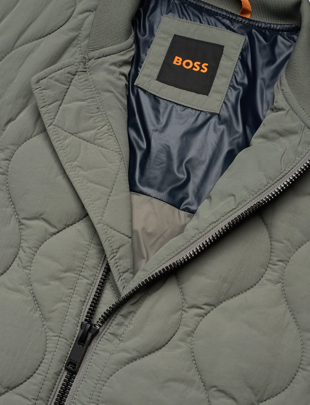 BOSS - Ostrong - fall jackets - open grey - 2