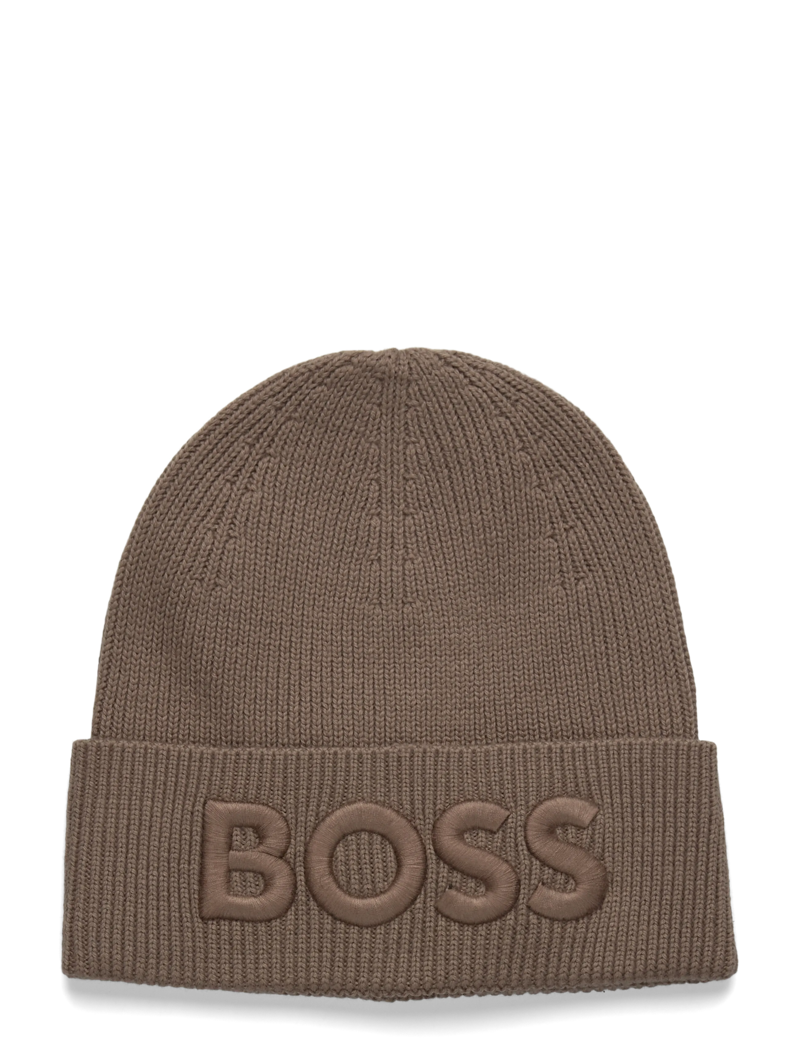 BOSS Afox_R, One Size, Beige, Hovedbeklædning > Huer, Herre