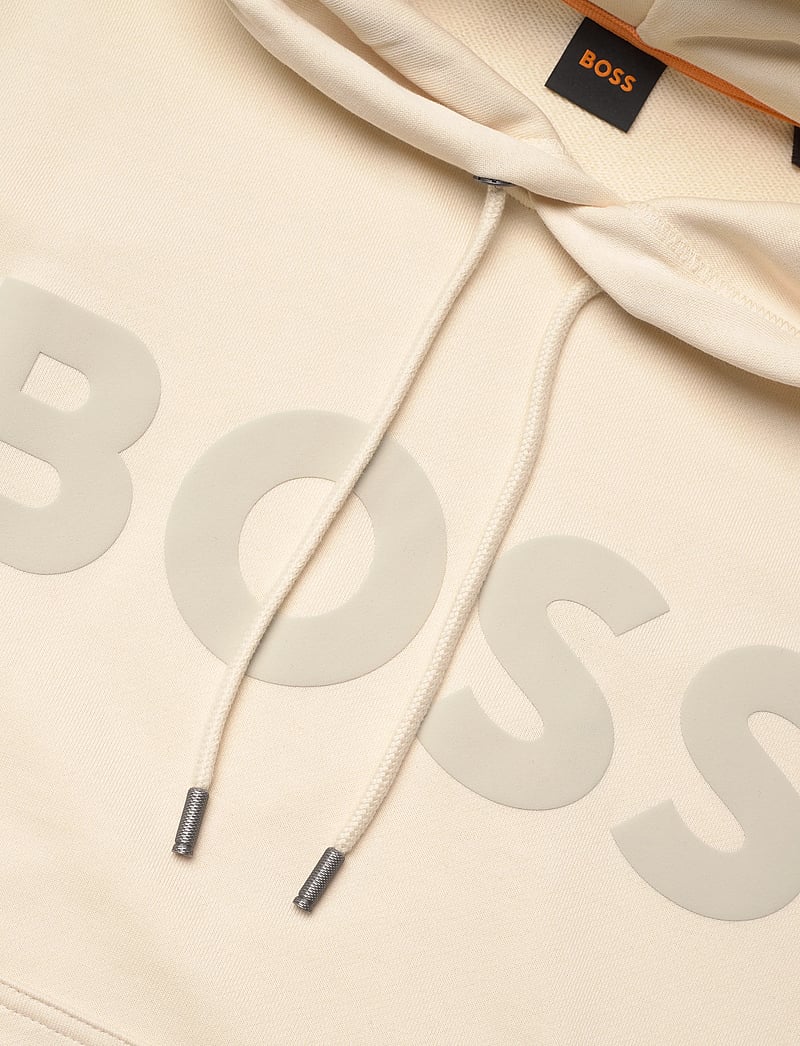 BOSS - Webasic_hood - hættetrøjer - open yellow - 2