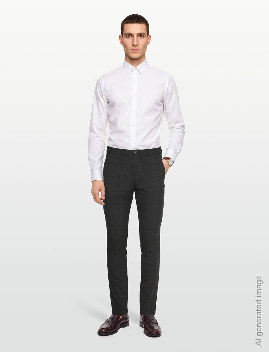 BOSS - Chino_slim - chinos - black - 0
