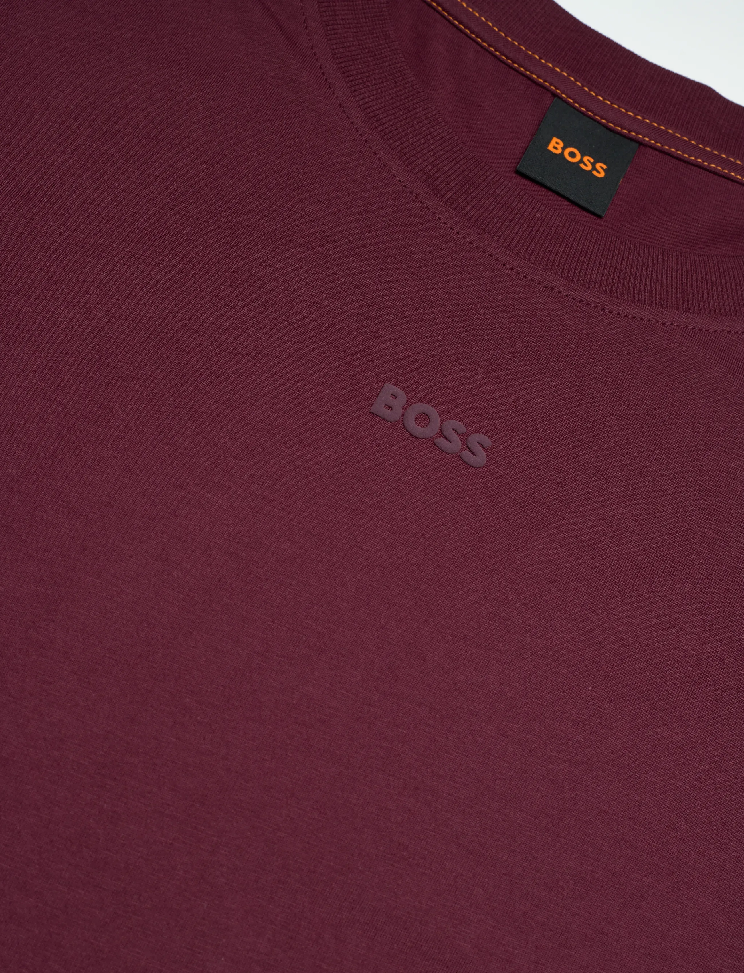 BOSS - C_Enis_Small_Logo - t-shirts - medium red - 2