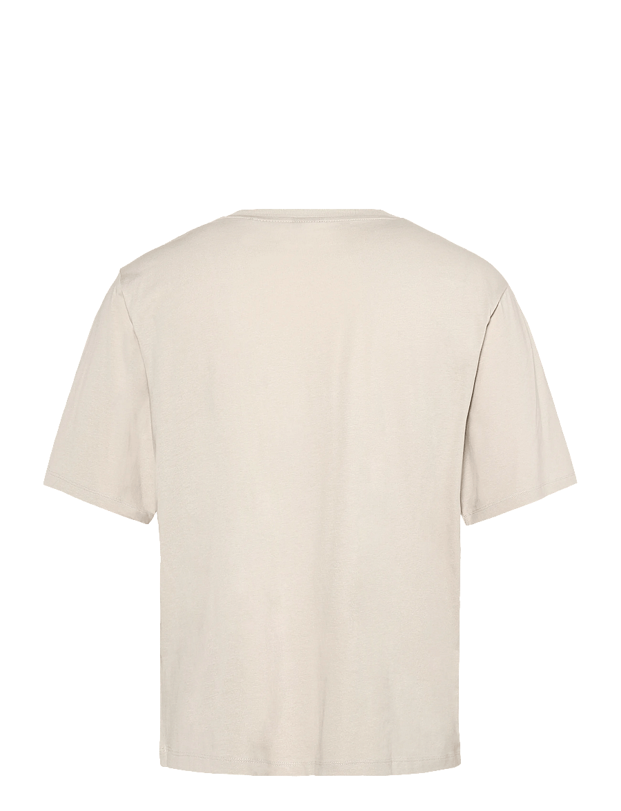 BOSS - C_Enis_Small_Logo - t-shirts - open beige - 1