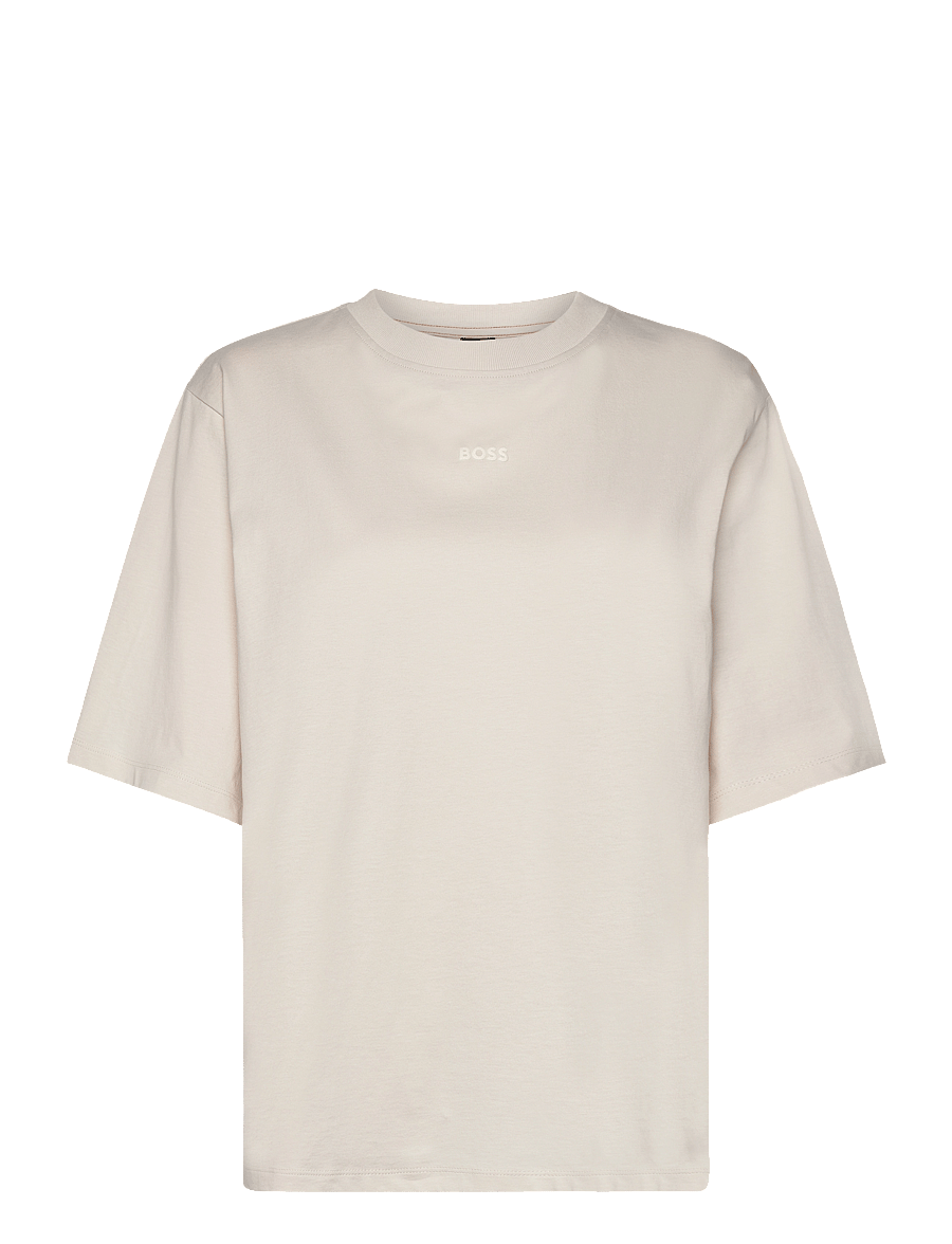 BOSS - C_Enis_Small_Logo - t-shirts - open white - 0
