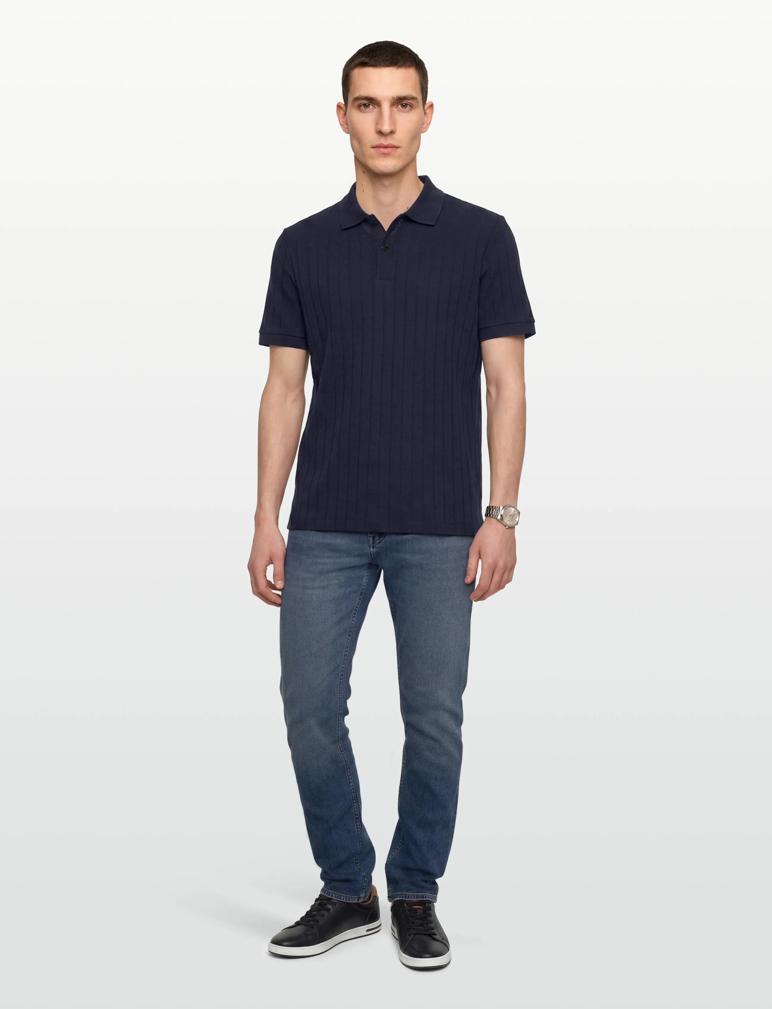 BOSS - DELAWARE BO - trousers & jeans - medium blue - 1