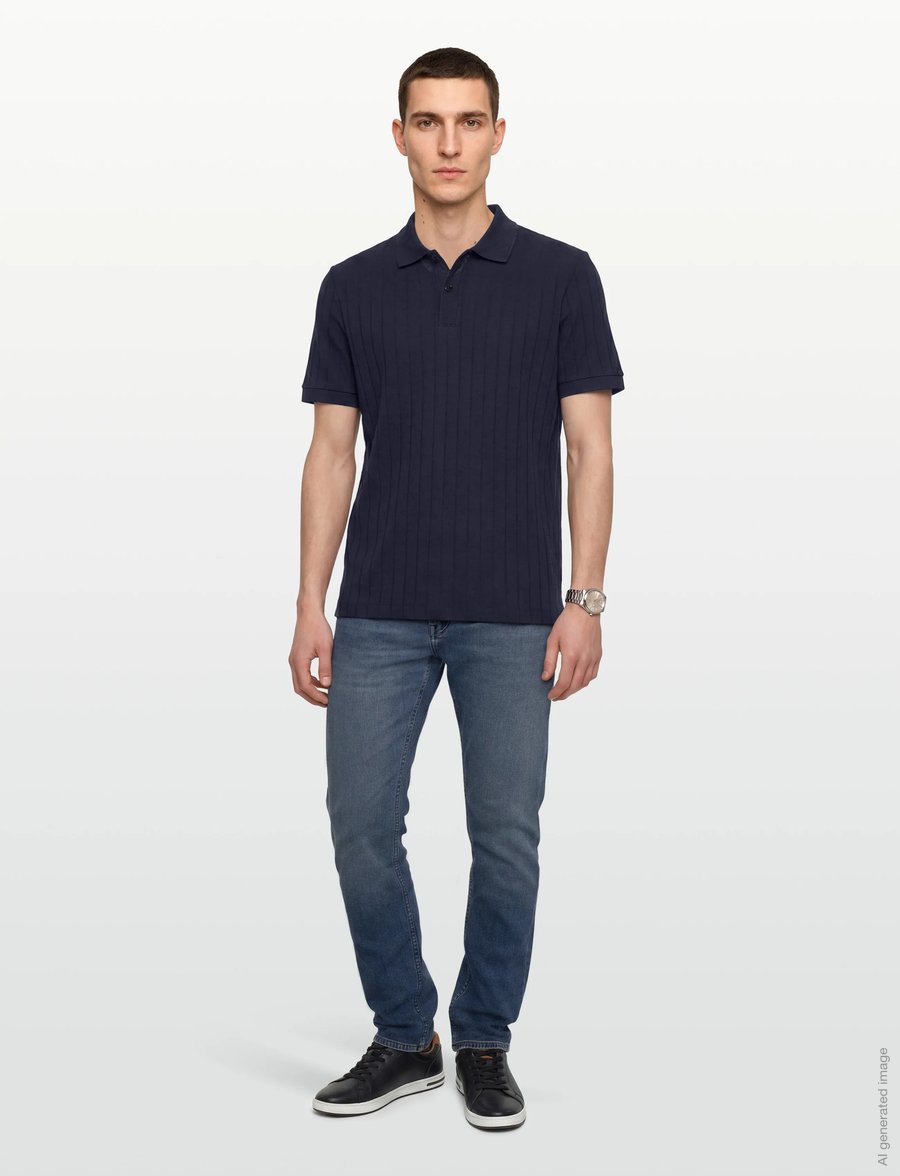 BOSS - DELAWARE BO - slim-fit jeans - medium blue - 1