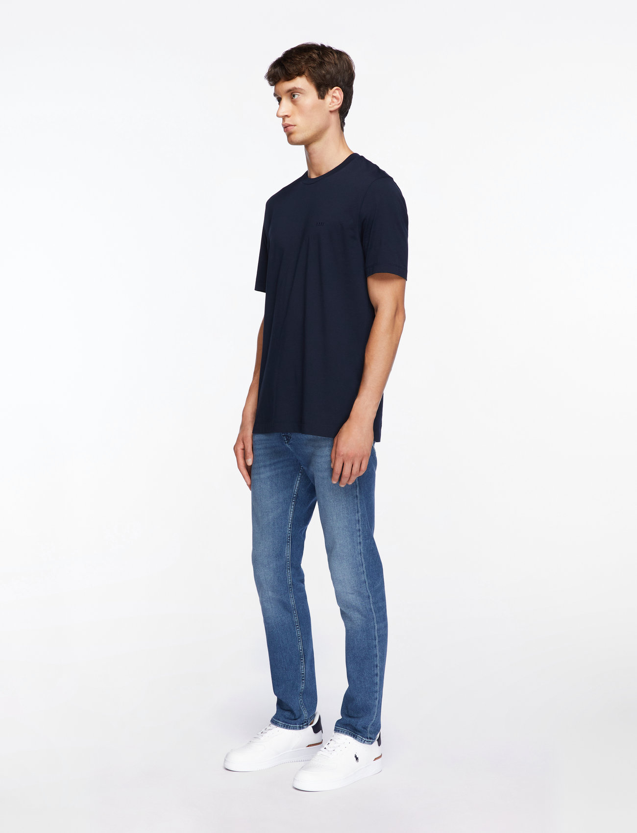 BOSS - DELAWARE BO - kitsad teksad - medium blue - 3