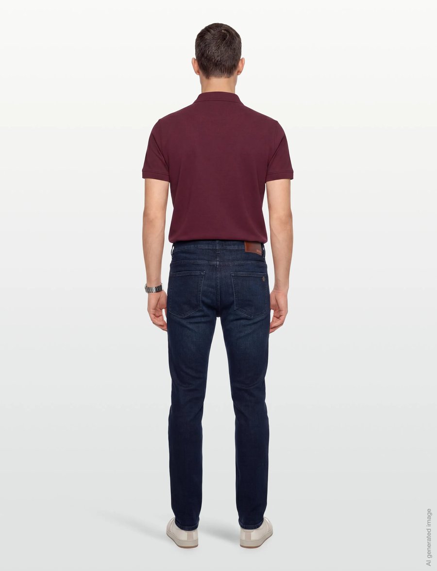 BOSS - DELAWARE BO - normale jeans - dark blue - 4
