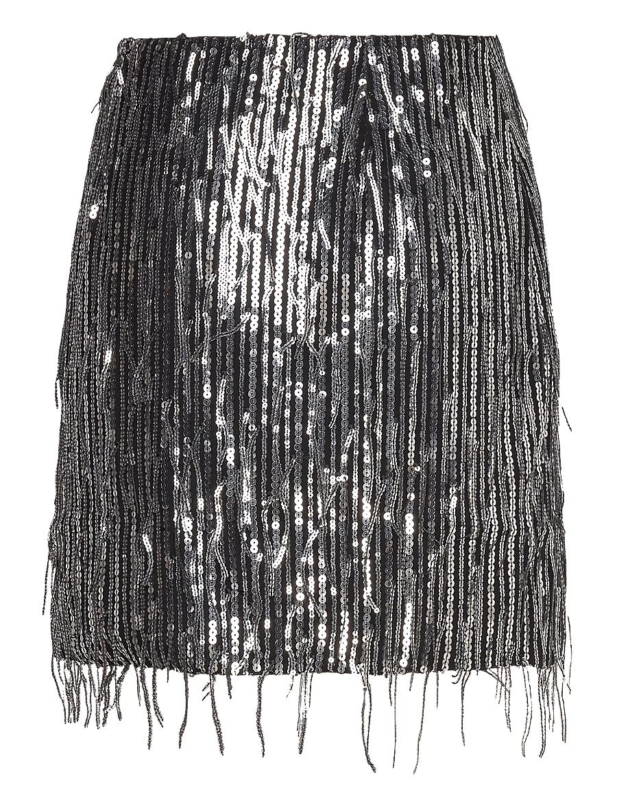 BOSS - C_Vinges - paillet nederdele - black - 1