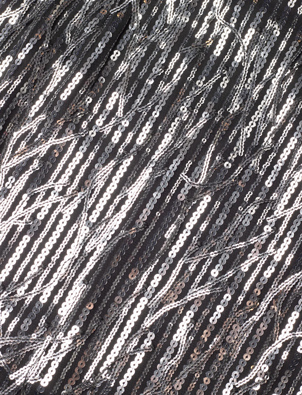 BOSS - C_Vinges - paillet nederdele - black - 2