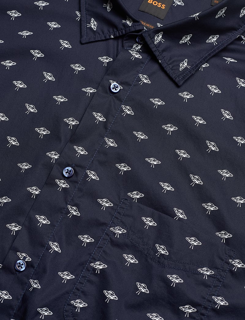 BOSS - Remiton_M - mønstrede skjorter - dark blue - 3