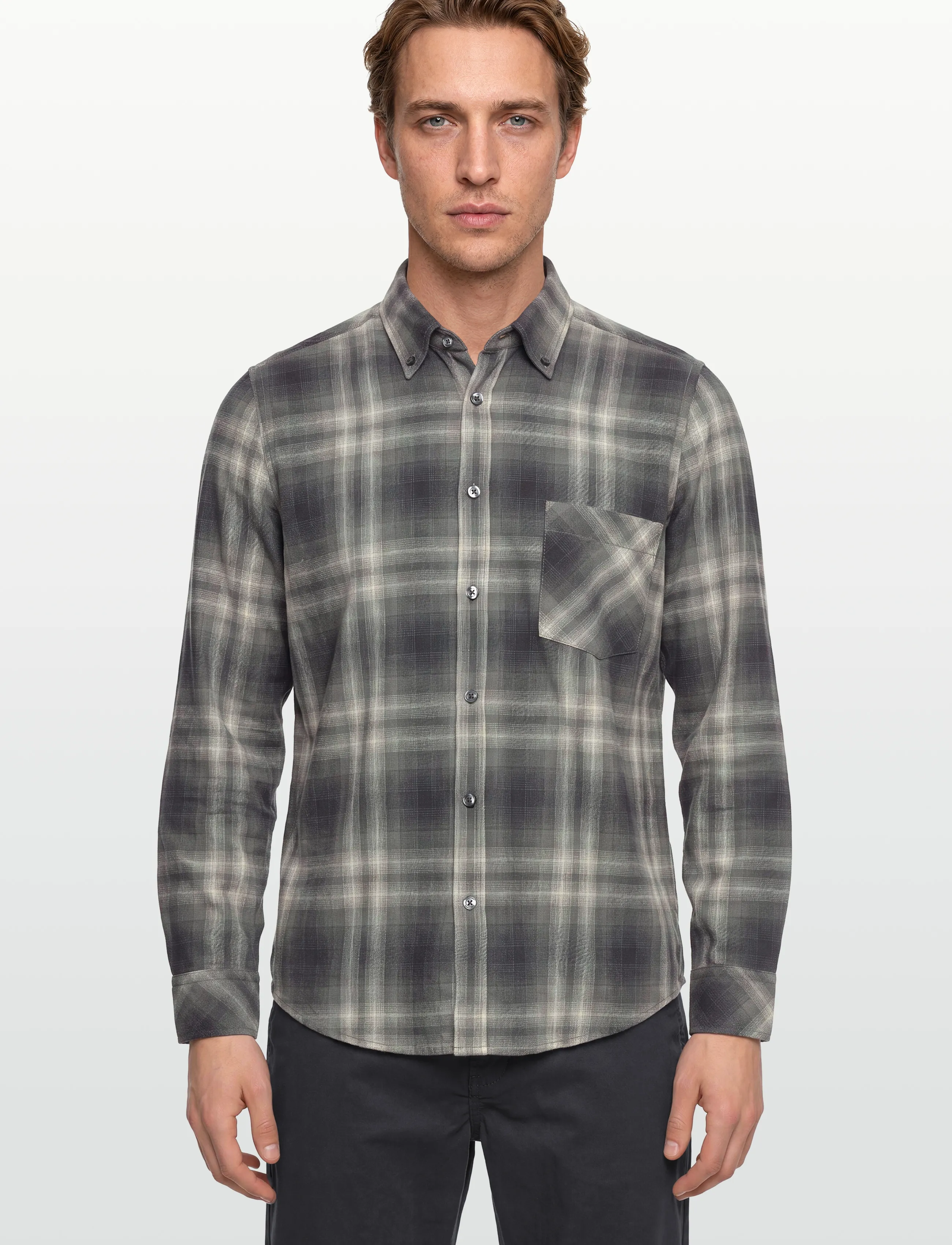 BOSS - Rickert_M - freizeithemden - open grey - 2