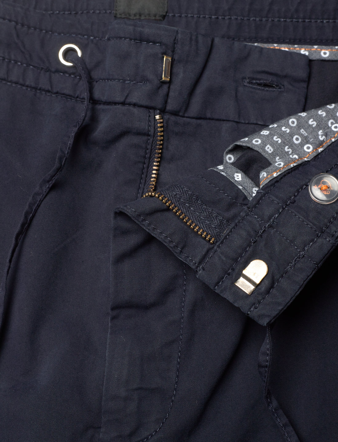 BOSS - C_Tapata2-D - straight leg hosen - dark blue - 3