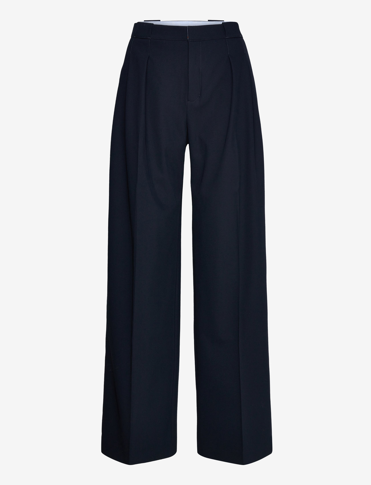 BOSS - C_Tansura - hosen mit weitem bein - dark blue - 0