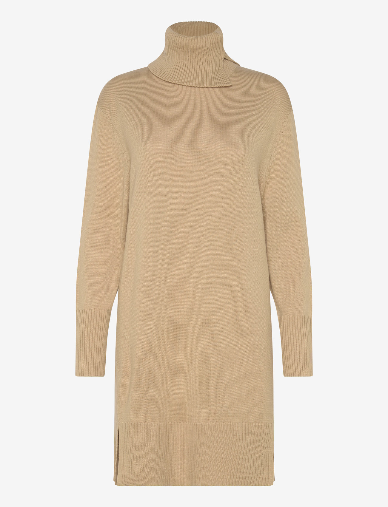 BOSS - C_Feringata - knitted dresses - medium beige - 0