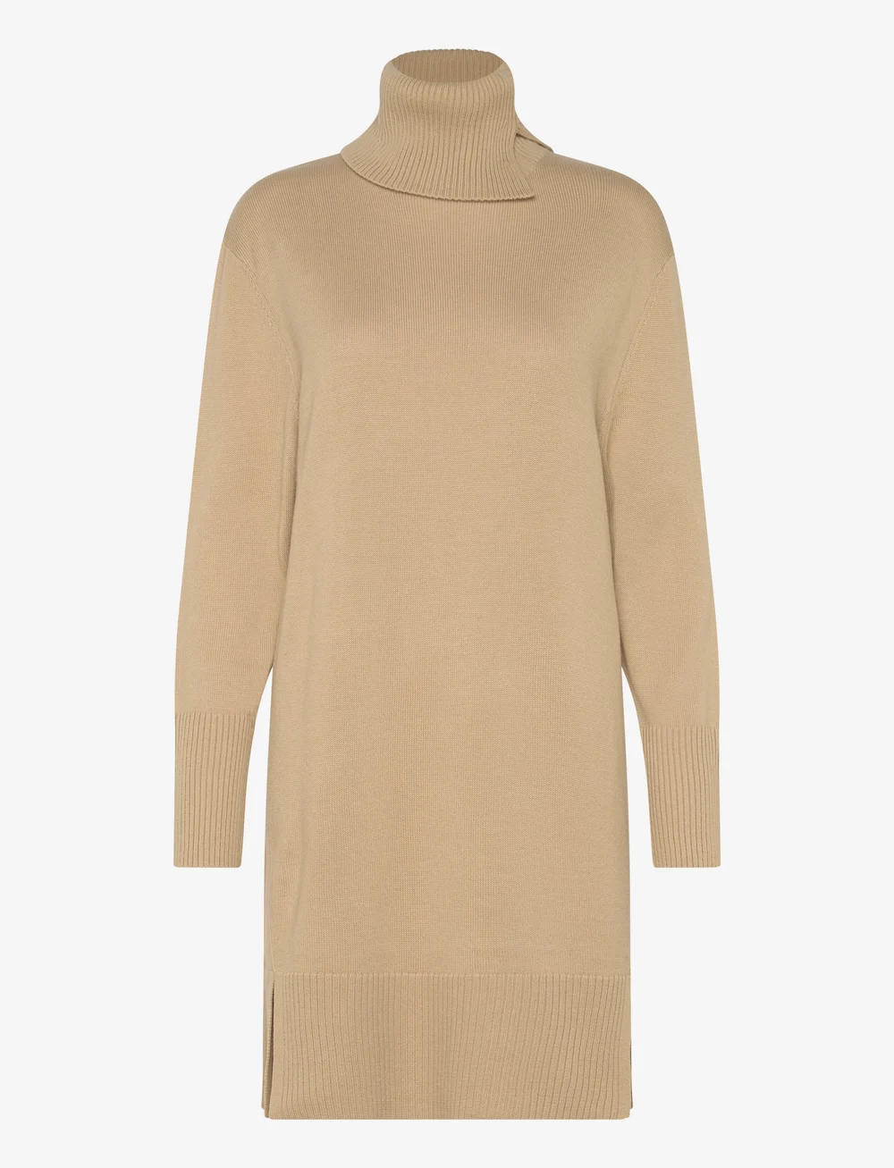 BOSS - C_Feringata - knitted dresses - medium beige - 0