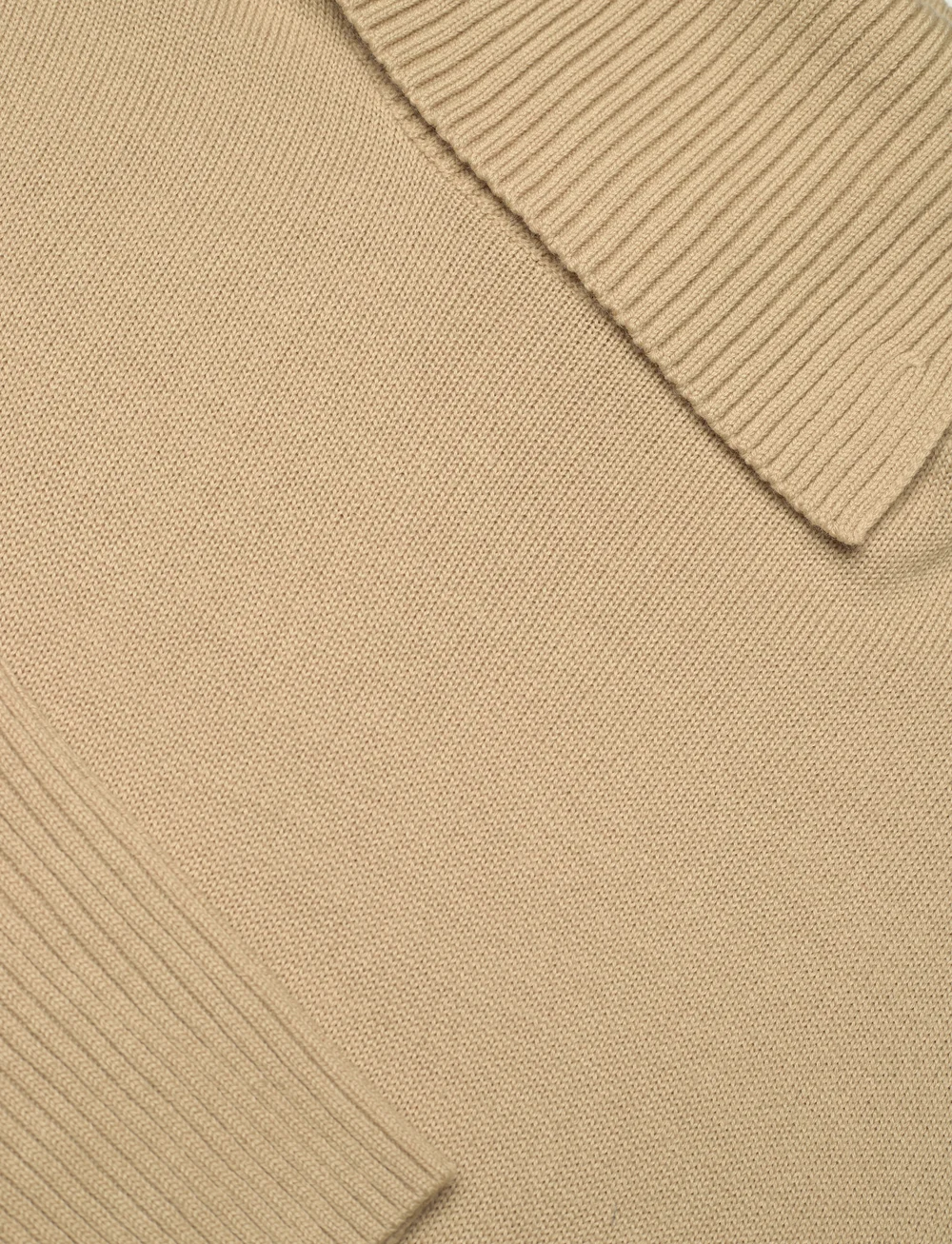 BOSS - C_Feringata - knitted dresses - medium beige - 2