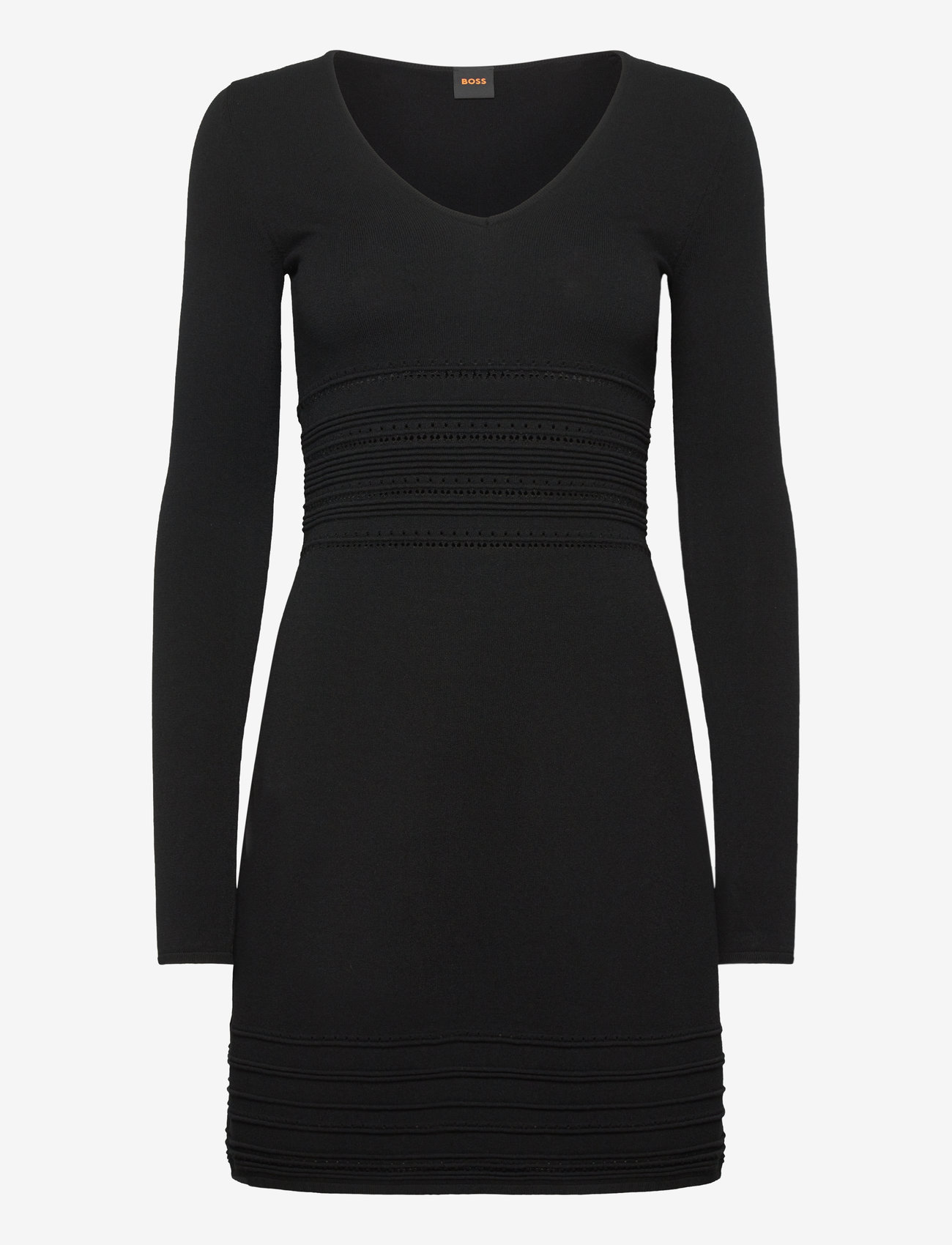 BOSS - C_Fudino - knitted dresses - black - 0