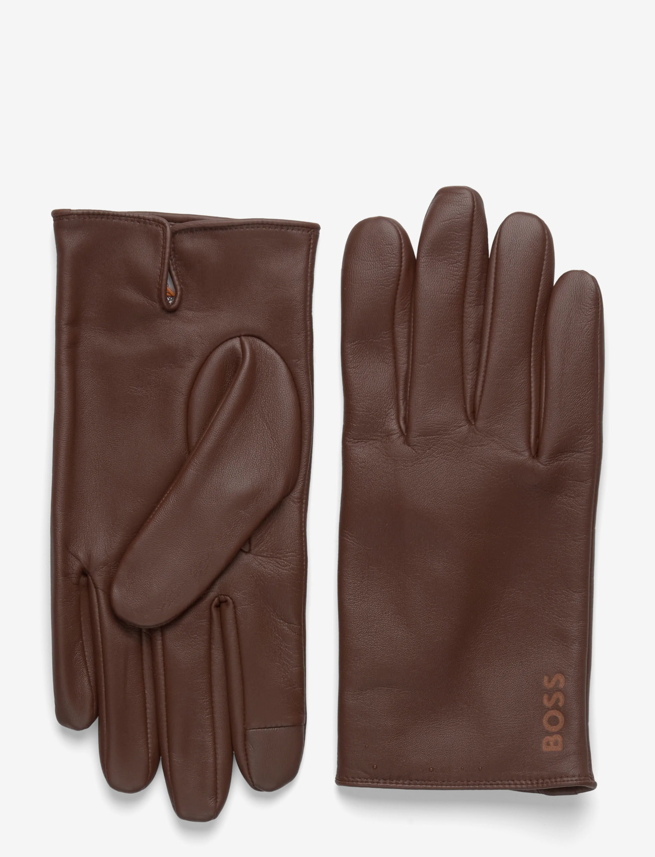 BOSS - Glove - handschuhe - medium brown - 0