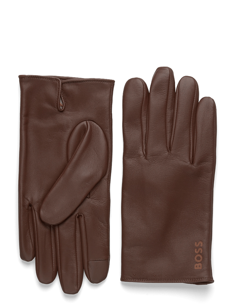 BOSS - Glove - handschuhe - medium brown - 0