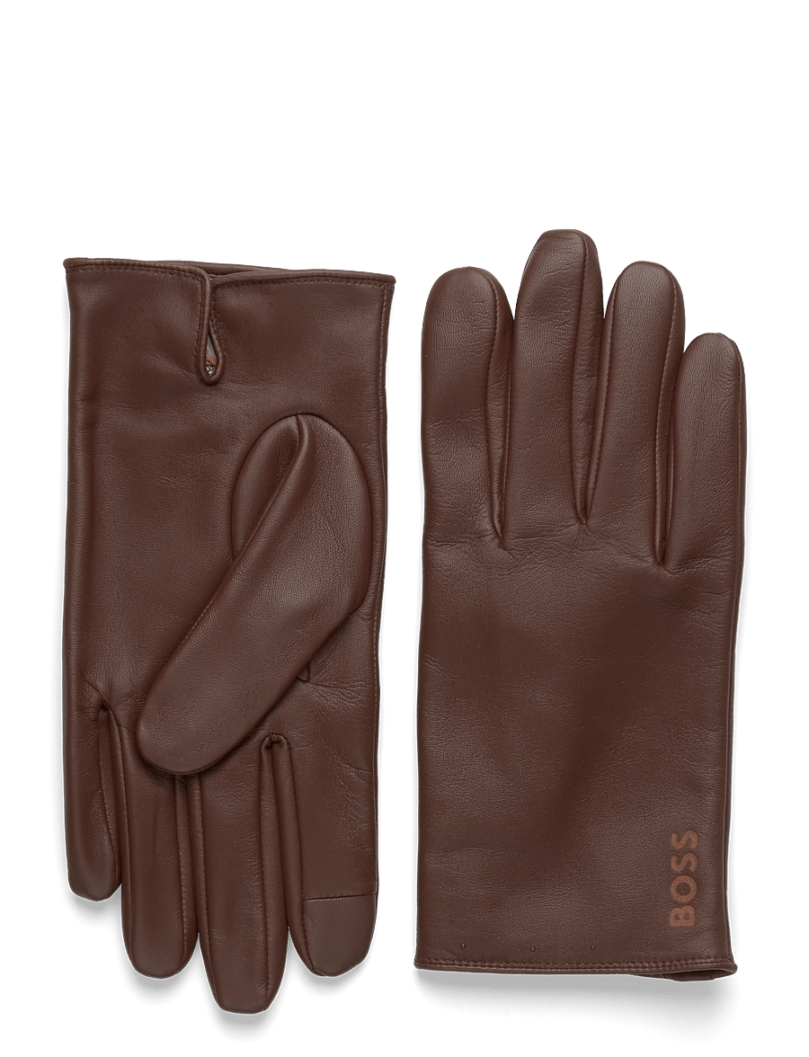 BOSS - Glove - handsker & vanter - medium brown - 0