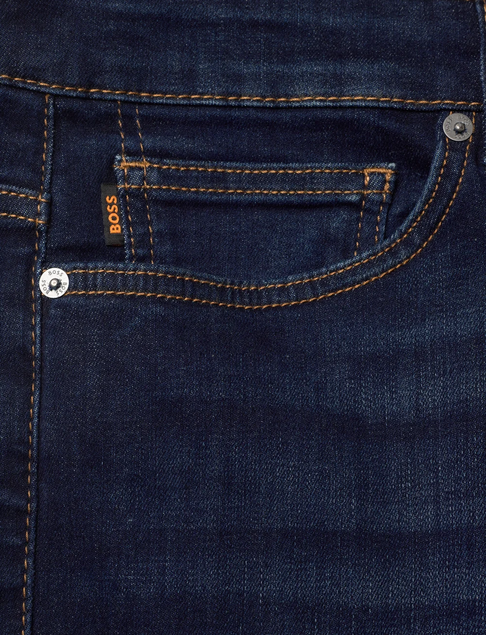 BOSS - DELAWARE BO - slim fit jeans - medium blue - 2