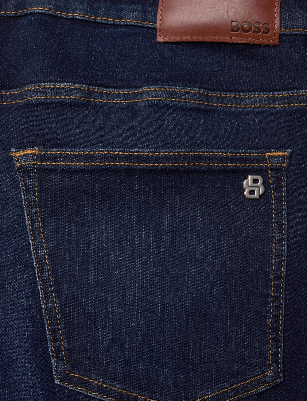 BOSS - DELAWARE BO - slim fit jeans - medium blue - 4