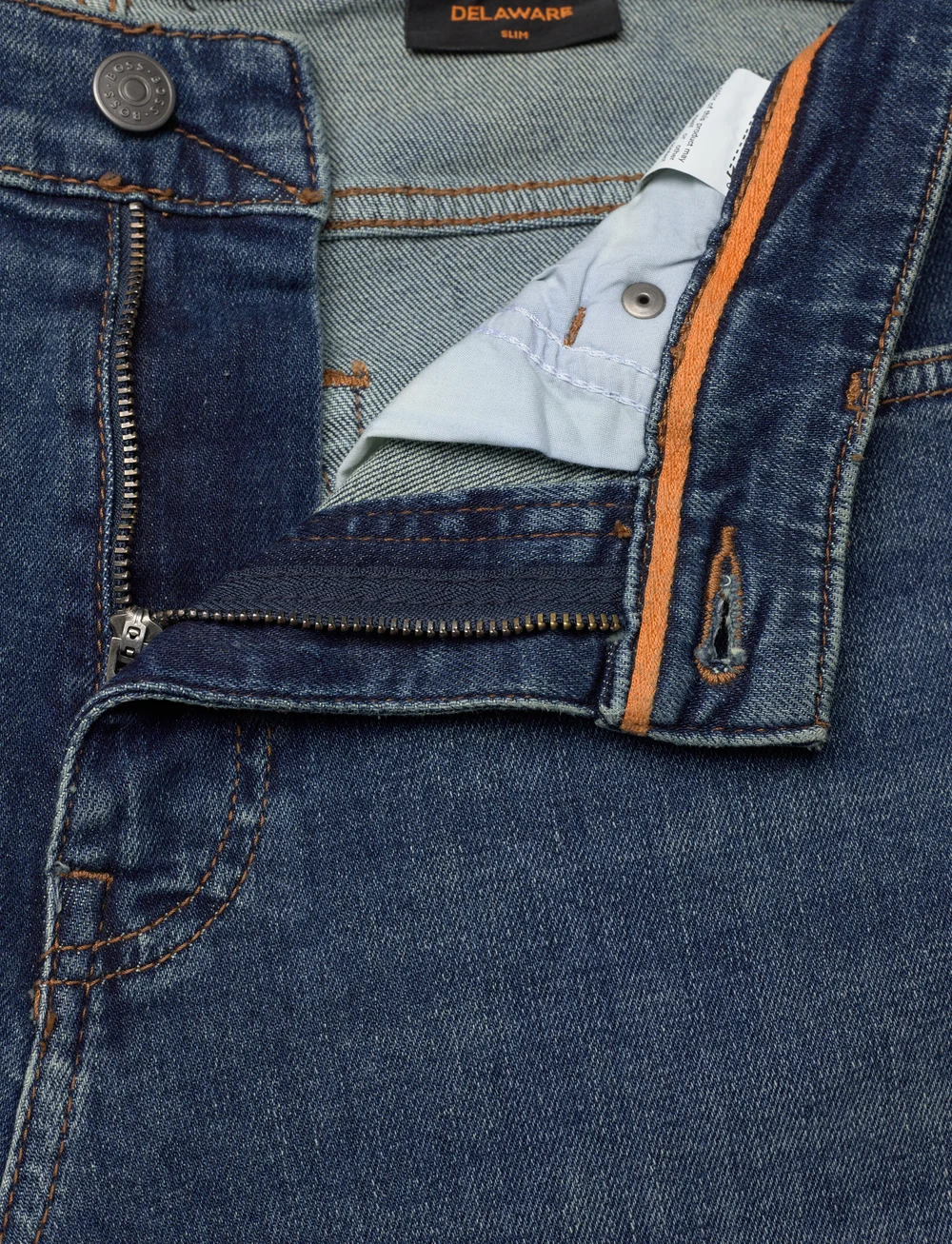 BOSS - DELAWARE BO - slim jeans - navy - 3