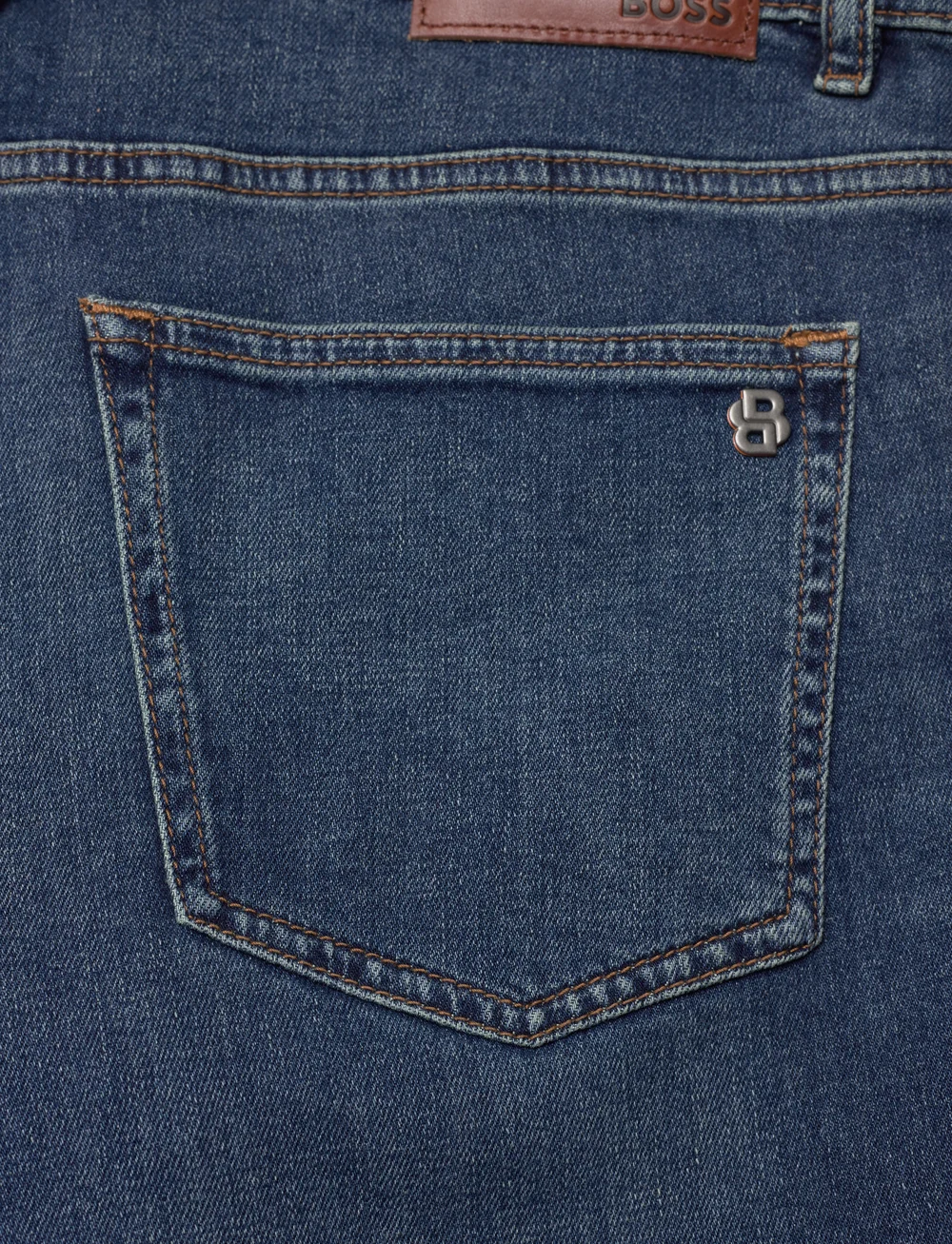 BOSS - DELAWARE BO - slim jeans - navy - 4