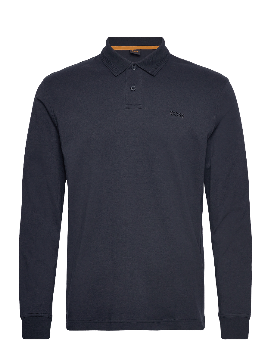 BOSS - Pe_interlock_long - langärmelig - dark blue - 0