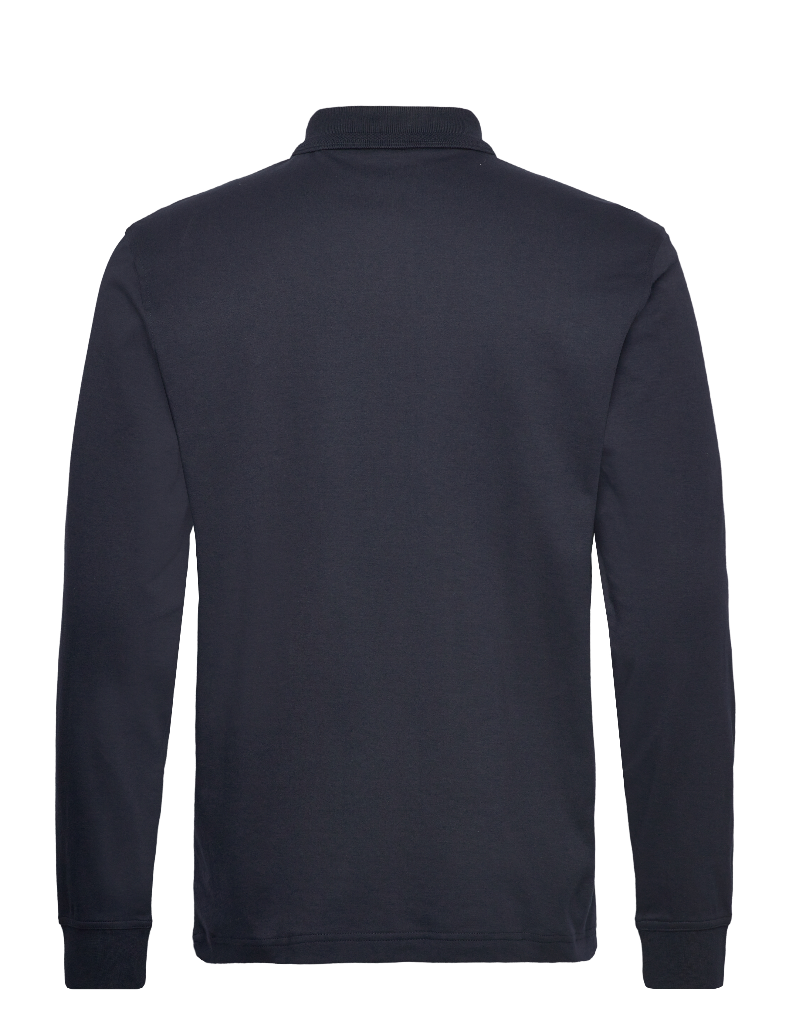 Long-sleeved polo shirt in cotton with logo detail 4