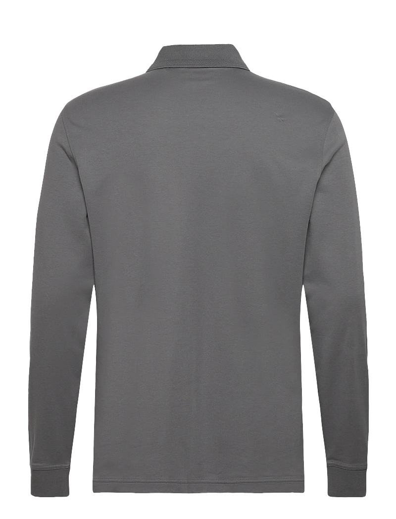BOSS - Pe_interlock_long - langärmelig - open grey - 1