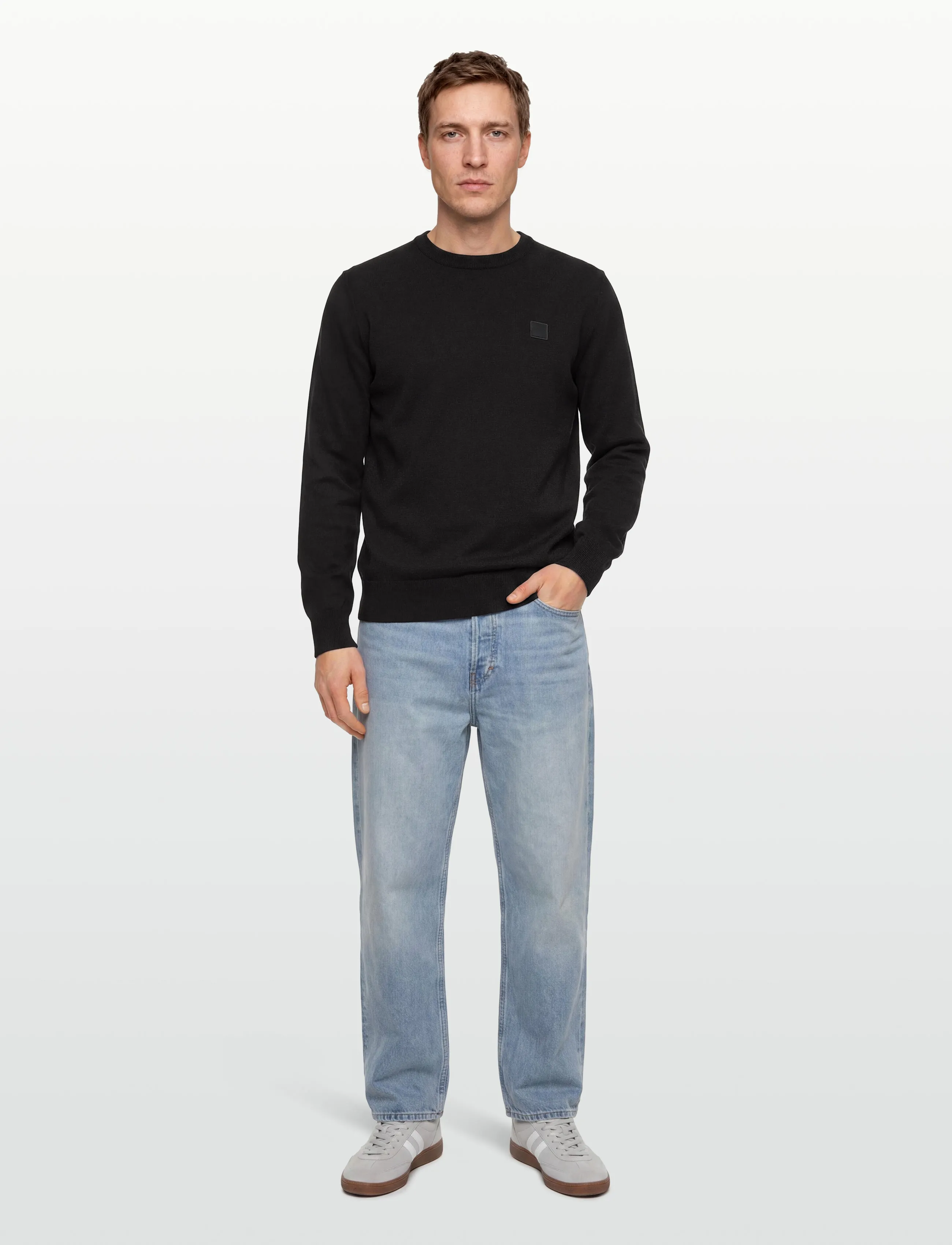 BOSS Kanovano_S, XL, Knitwear, Schwarz - Round Necks, Männerswear