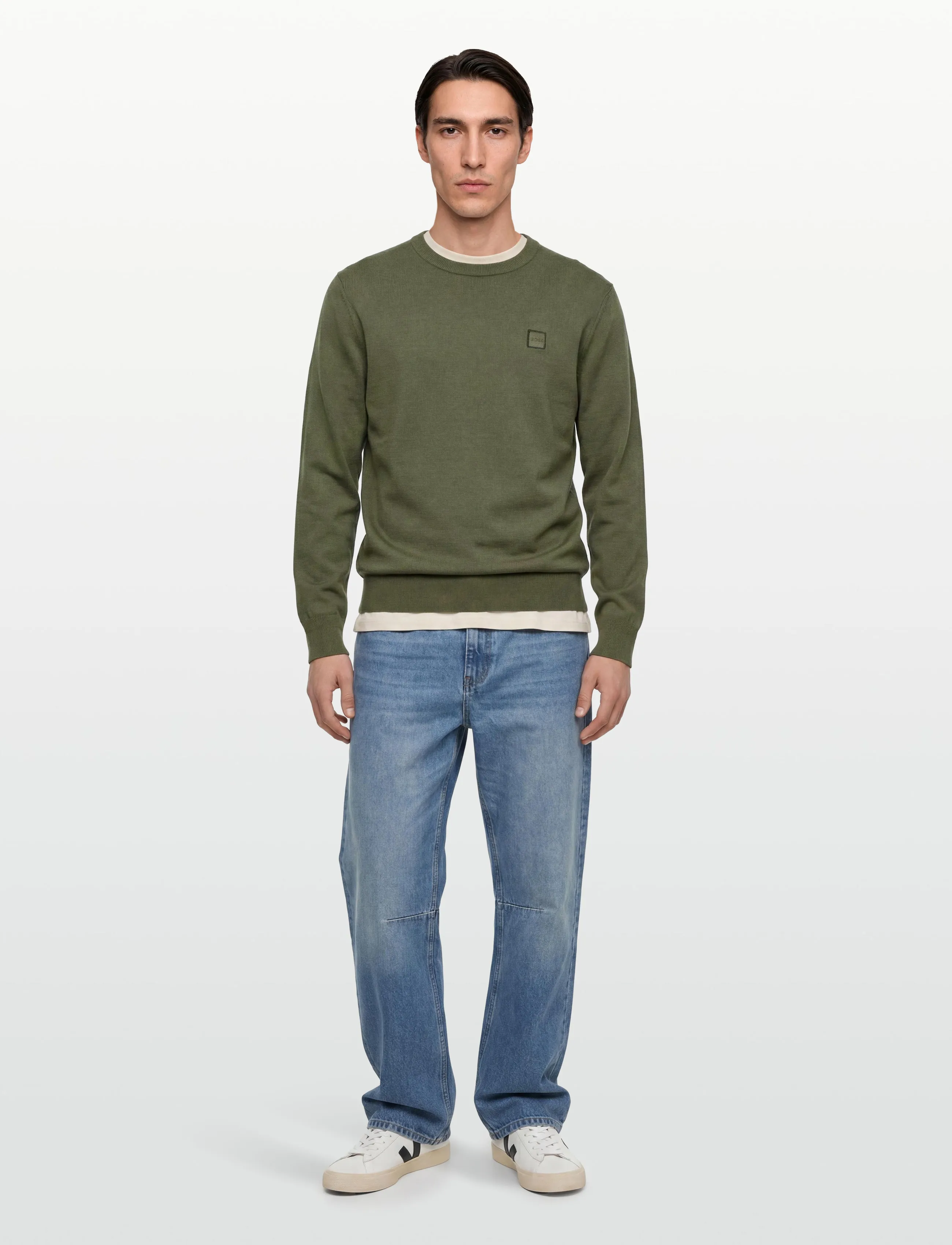 BOSS - Kanovano_S - round necks - bright green - 0
