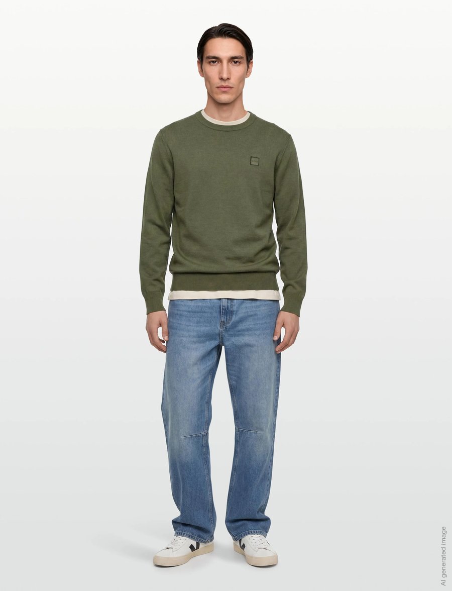 BOSS - Kanovano_S - rundhals - bright green - 0