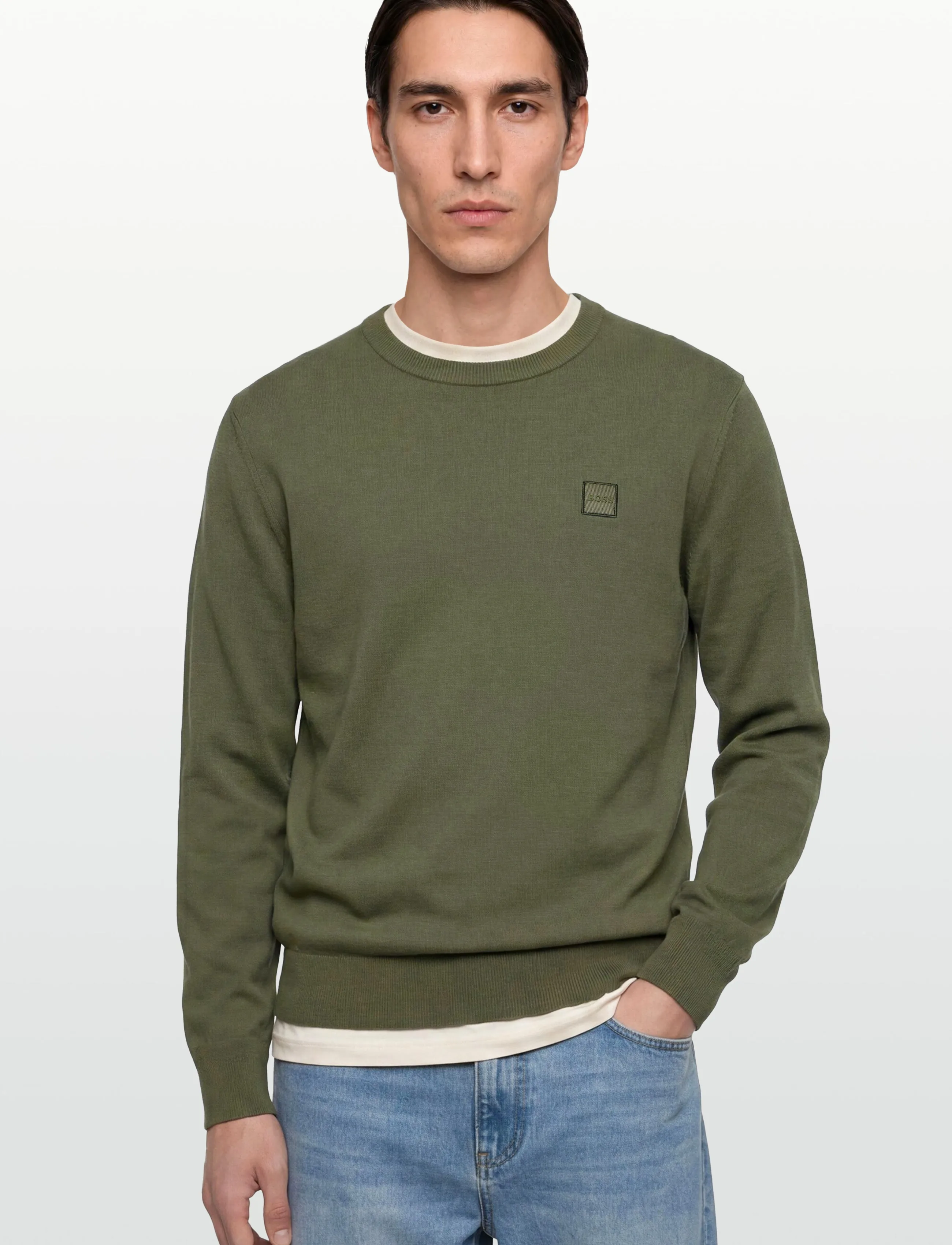 BOSS - Kanovano_S - round necks - bright green - 3