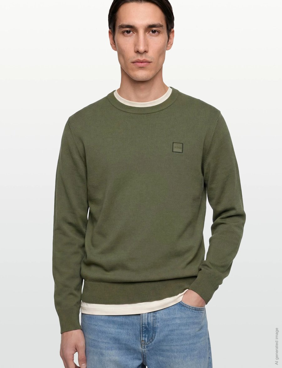 BOSS - Kanovano_S - rundhals - bright green - 3
