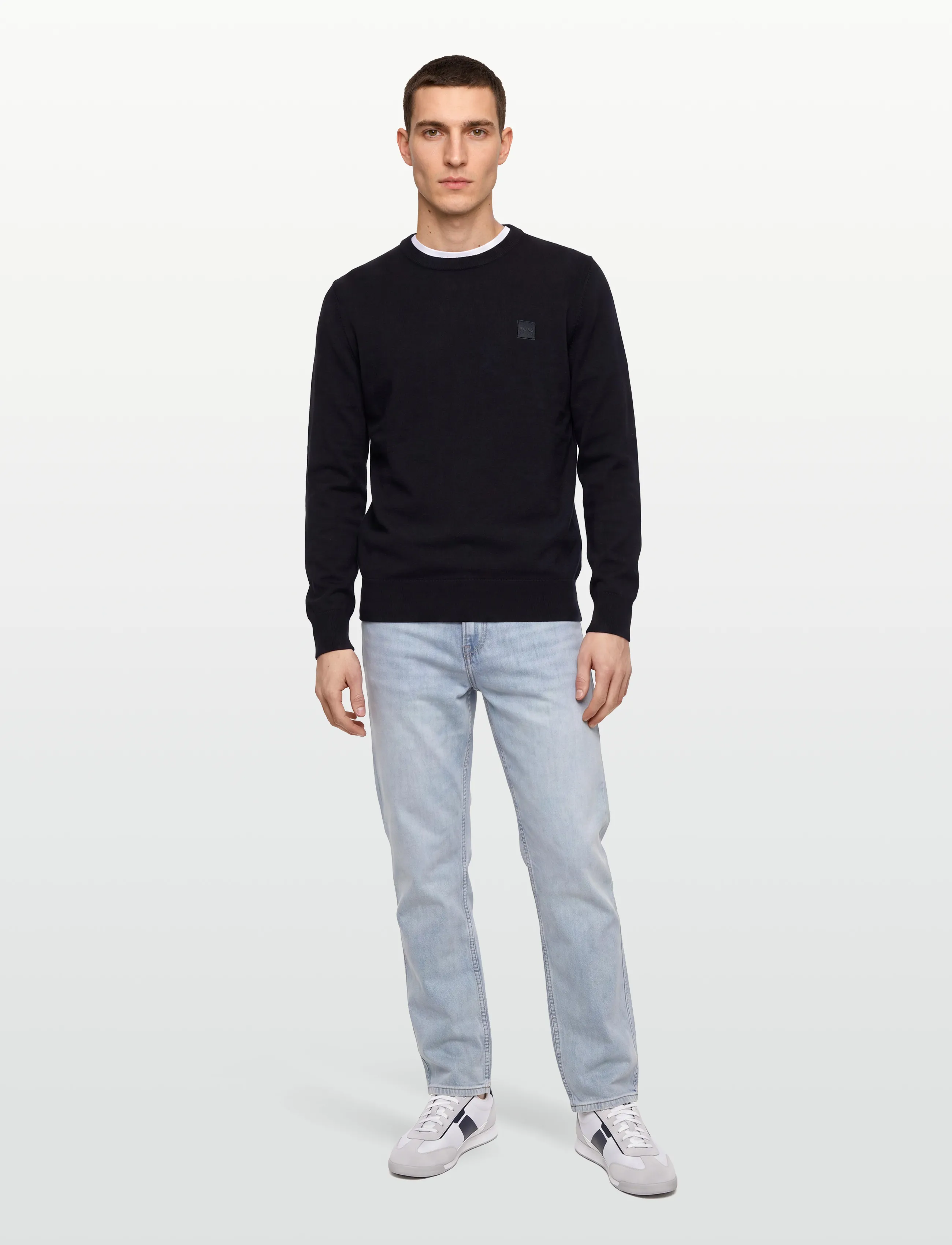 BOSS - Kanovano_S - basic knitwear - dark blue - 0