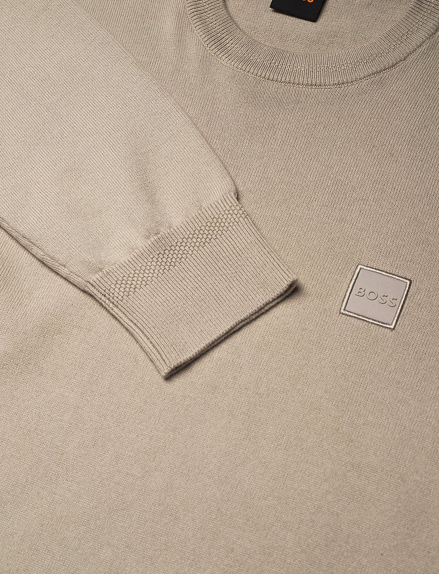 BOSS - Kanovano_S - rundhals - light beige - 2