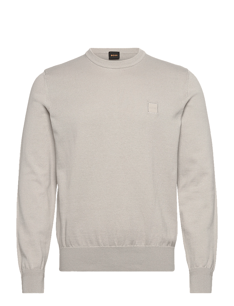 BOSS - Kanovano_S - rundhals - open grey - 1