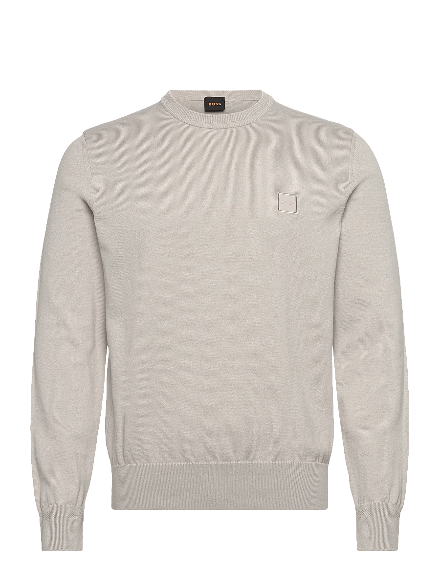 BOSS - Kanovano_S - rundhals - open grey - 1