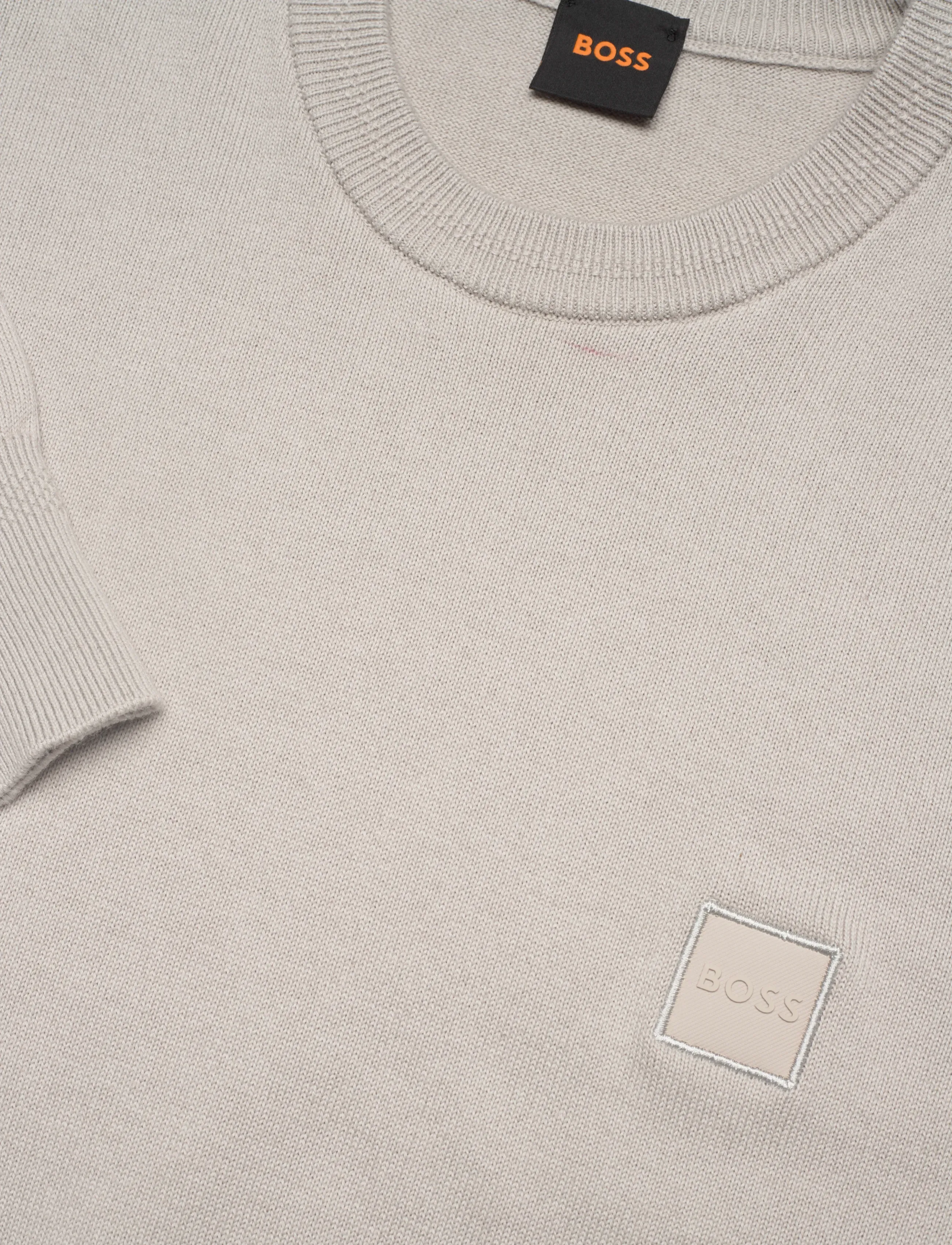 BOSS - Kanovano_S - rundhals - open grey - 5