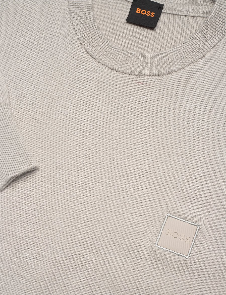 BOSS - Kanovano_S - rundhals - open grey - 5