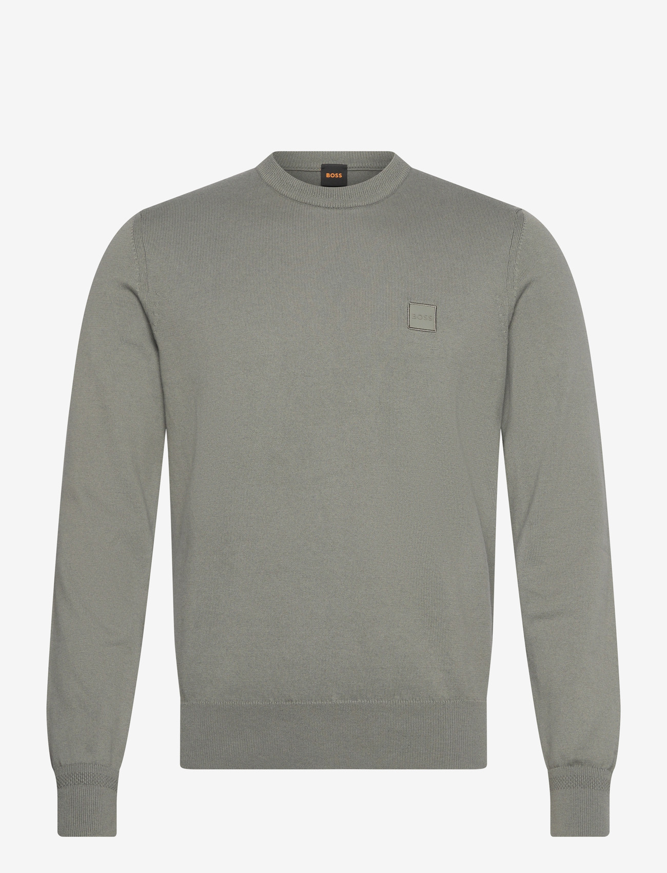 BOSS - Kanovano_S - rund hals - open grey - 1