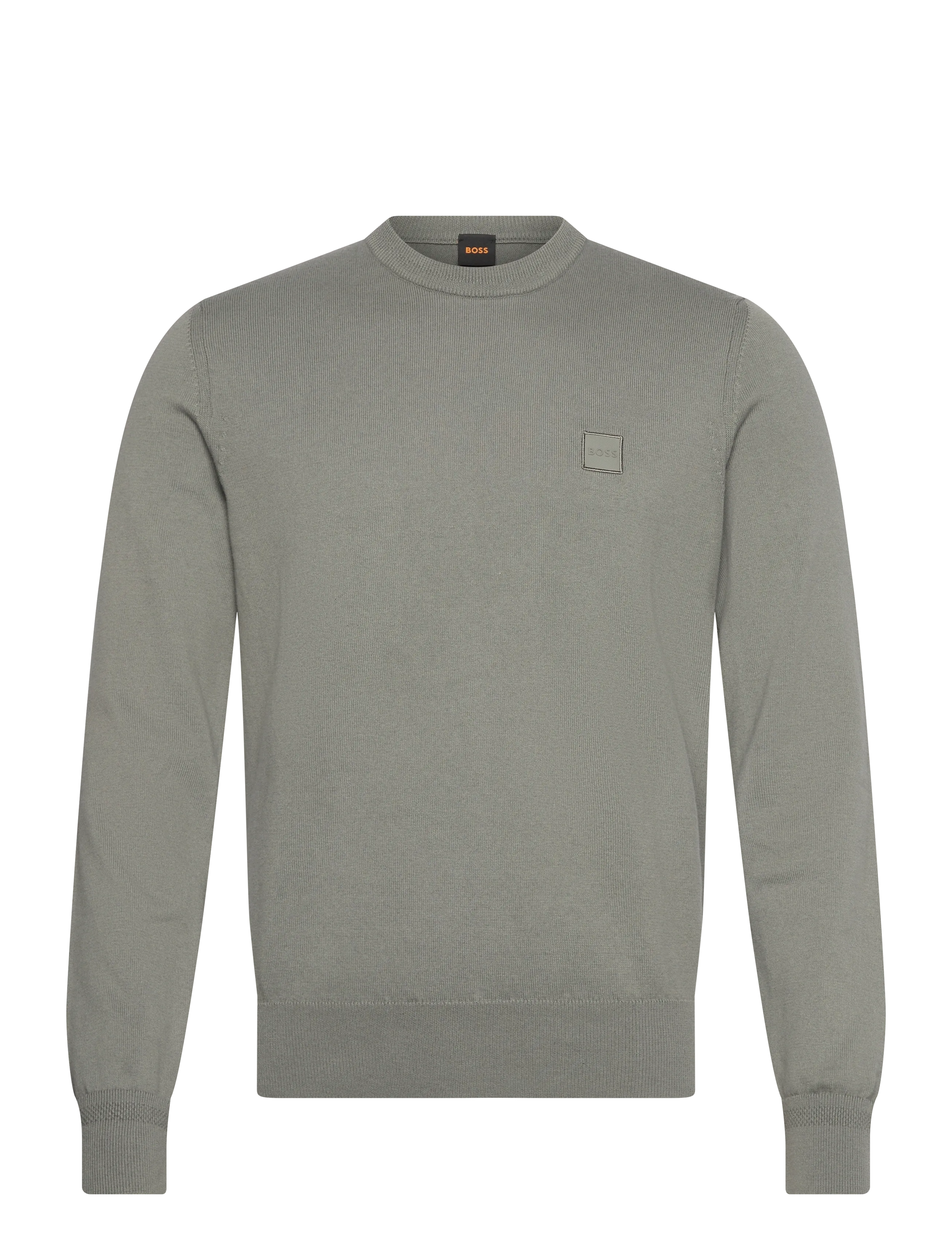 BOSS Kanovano_S - Strickmode - OPEN GREY / khaki/green