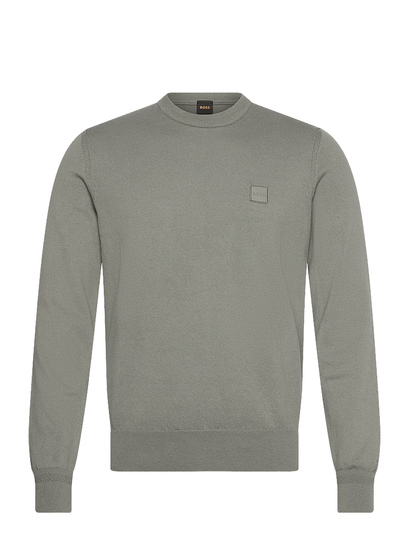 BOSS - Kanovano_S - rundhals - open grey - 1