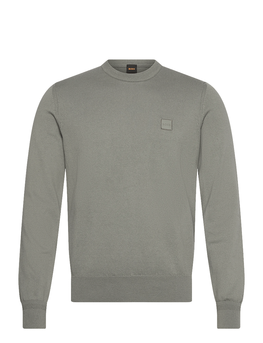 BOSS - Kanovano_S - rundhals - open grey - 1