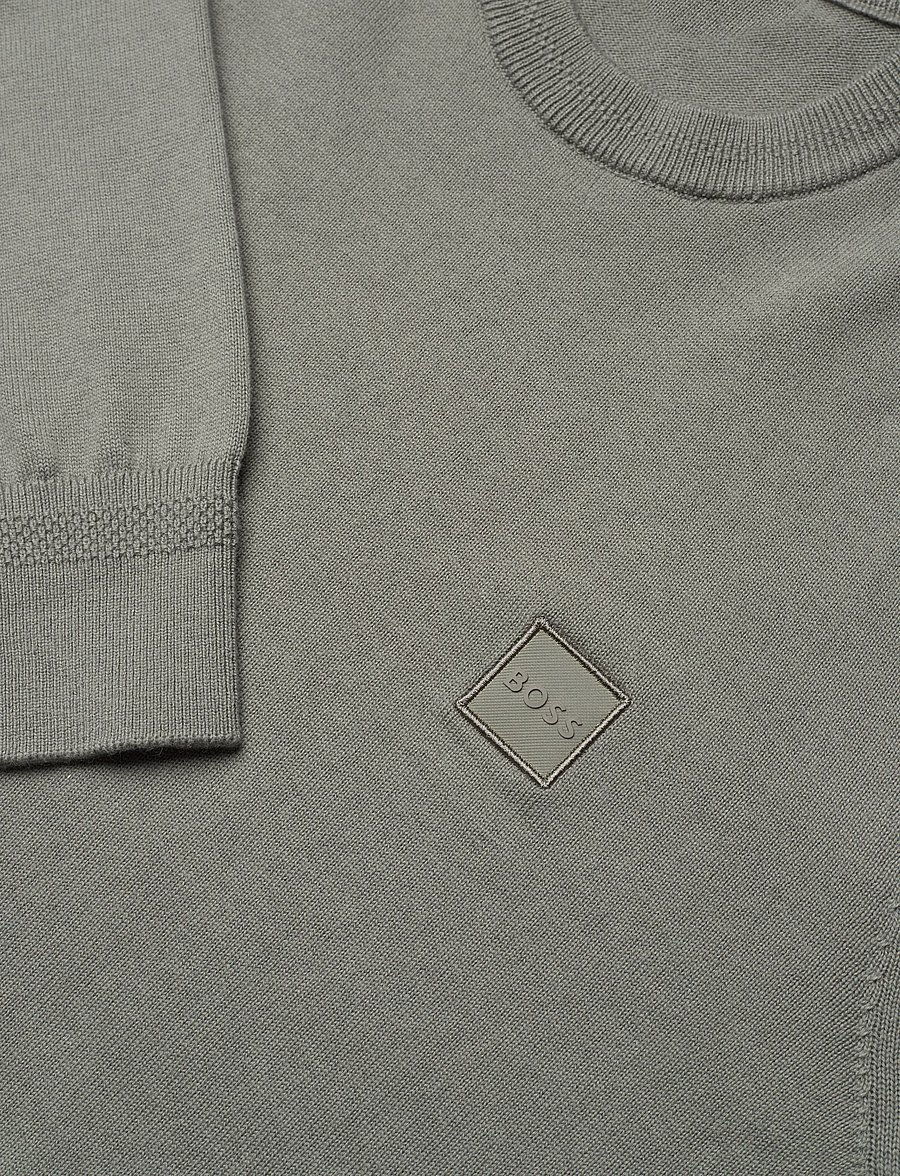 BOSS - Kanovano_S - rundhals - open grey - 5